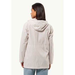 Chaqueta de senderismo de poliéster transpirable de alta calidad con cremallera, chaqueta softshell impermeable ligera personalizada para mujer para el invierno - Product Image 2