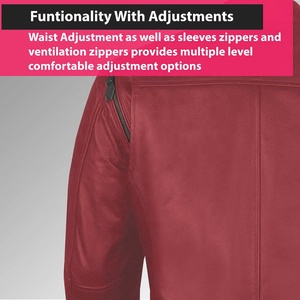 Stand Neck Pu Veste en cuir pour hommes Veste en cuir véritable veste de moto, vêtements de course automobile de moto, veste de moto - Product Image 6