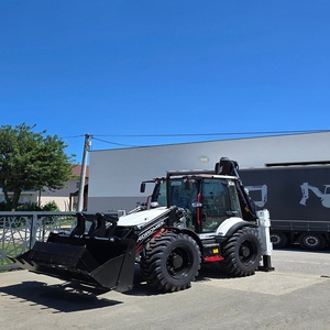 Chargeuse-pelleteuse Hidromek haut de gamme, équipement lourd polyvalent, excavatrice pour la construction routière et les sites miniers - Product Image 4