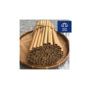 BEST SELLING Safe Clean Eco Bamboo Straw Pure Plant Item Best For Smoothie Drinking And <b>Cocktail</b> Sipping Vendor - Product Image 1