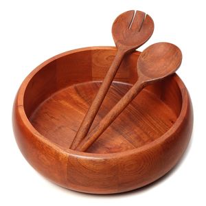 Juego de Tazones de Madera Hechos a Mano de Primera Calidad – Tazón de Madera Natural para Servir Ensaladas, Frutas, Bocadillos y Uso en la Cocina – Proveedor Mayorista - Product Image 2