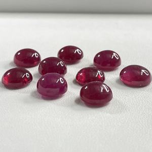 100% Natural <b>Ruby</b> Cabochon Reddish Pink Color Heat & Treated Round Fine Quality Loose Gemstone for Jewelry Making at Best Price - Product Image 2