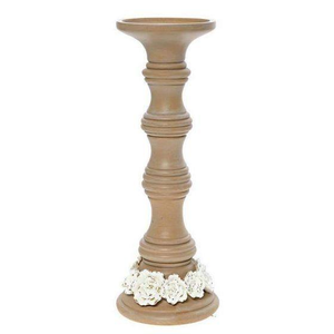 เชิงเทียนไม้ดีไซน์หรูหรา พร้อมดีเทลเรียบง่าย เหมาะสำหรับบ้านสมัยใหม่และตกแต่งภายในสำนักงานระดับมืออาชีพ - Product Image 1