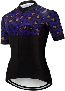 Camiseta de Ciclismo para Mujer, Manga Corta, Ropa de Ciclismo de Verano, Ropa para Bicicleta de Montaña, Jersey de Ciclismo Sublimado - Product Image 4
