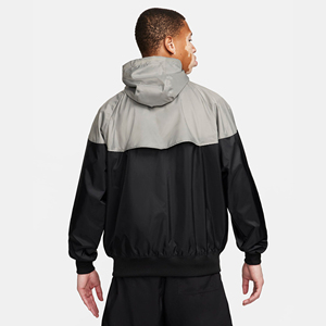 Men's Lightweight Waterproof Nylon Windbreaker <b>Jacket</b> <b>Hooded</b> Zipper Closure <b>Soft</b> <b>Shell</b> Solid Front Logo Winter - Product Image 1