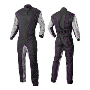 Traje de Karting Ignífugo y Transpirable con Diseño Personalizado, Equipo Profesional de Carreras de Karts en Material Poliéster/Algodón - Product Image 3