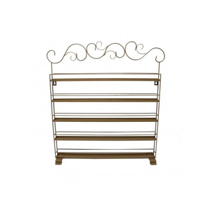 Étagère Murale Créative pour Chambre à Coucher, Rangement Mural en Métal, Support Mural Sans Perçage, Étagère de Rangement Murale en Fer Forgé à Bas Prix - Product Image 4