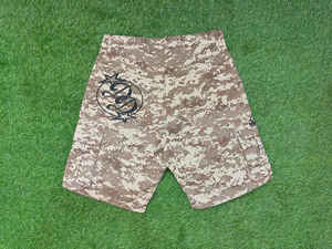 Custom Made Mens Summer Knee Pocket Casual Cotton Elastic Waist Casual Street Wear <b>Camo</b> Cargo Pocket <b>Shorts</b> for Men's by Gucha - Product Image 3