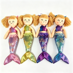 Colección <span class=keywords><strong>de</strong></span> peluches <span class=keywords><strong>de</strong></span> princesas del océano personalizadas para niñas, juguete <span class=keywords><strong>de</strong></span> peluche <span class=keywords><strong>de</strong></span> cola <span class=keywords><strong>de</strong></span> <span class=keywords><strong>sirena</strong></span> con brillantina <span class=keywords><strong>de</strong></span> colores, muñeca <span class=keywords><strong>de</strong></span> peluche suave con pelo <span class=keywords><strong>de</strong></span> hilo. - Product Image 3