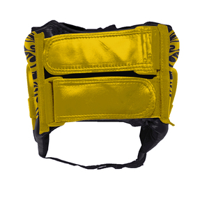 Casque de boxe en cuir sur mesure et imprimé, protection intégrale du visage, avec protection du menton, protège-têtes personnalisés - Product Image 4