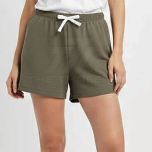 Shorts Bermuda de Cintura Alta para Mujer, Transpirables, 100% Algodón, Cómodos y Ligeros, Ideales para Ropa Urbana de Verano y Uso Diario - Product Image 4