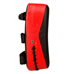 แผ่นรองเตะหนังวัวน้ำหนักเบาสำหรับการฝึกซ้อมมวยและศิลปะการต่อสู้ ป้องกันได้ดีและจับถนัดมือในช่วงการฝึกซ้อมที่ยาวนาน - Product Image 2