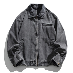 Chaqueta de Trabajo de Lona al Por Mayor, Ropa de Trabajo Resistente con Costuras Triples y Marca OEM - Product Image 6