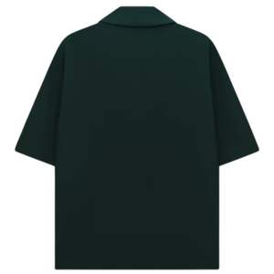 Chemise Homme Côtelée Boutonnée Manches Courtes Décontractée Légère Respirante Coupe Ample Été Fourniture OEM en Gros - Product Image 2