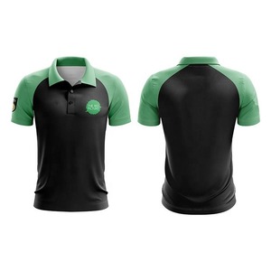 เสื้อโปโลผู้ชายไล่เฉดสีน้ำเงินขาว แขนสั้น แห้งเร็ว สปอร์ต ผ้าถักโพลีเอสเตอร์ - Product Image 5