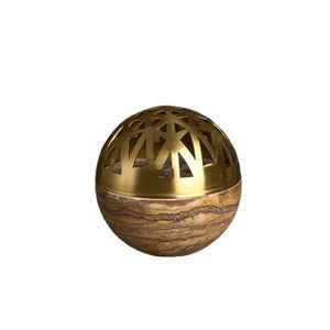 Brûleur d'encens en résine et bois au design haut de gamme, élégant, écologique, pour Bakhoor, support d'encens religieux, Mubkhar tendance de haute qualité - Product Image 5