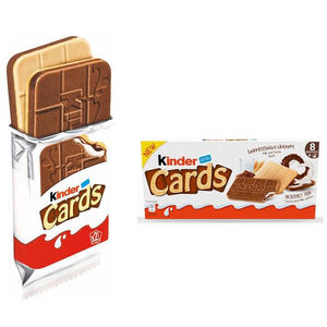 Biscuits wafer Kinderr Cards avec chocolat au lait crémeux - Product Image 2