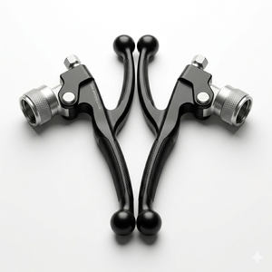 Juego de Palancas de Freno Derecho e Izquierdo para Motocicleta |   Palanca de Freno y Embrague de Aluminio |   Repuesto de Alto Rendimiento - Product Image 3