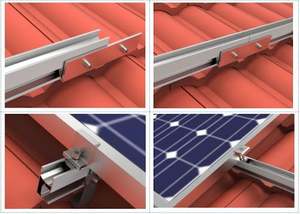 Aluminum 6000 Series Welding Solar Mounting Rail System - Product Image 3