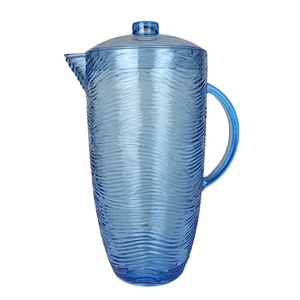 <b>Vintage</b> Eco-Friendly Acrylic Water Pitcher with Fingerprint Pattern - Product Image 5