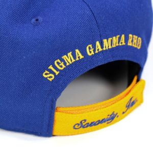 หมวกเบสบอล Sigma Gamma Rho แบบ unisex ปรับขนาดได้ หมวกกีฬา หมวกกันแดดผ้าฝ้าย หมวกลำลองสำหรับชมรมนักศึกษา  รับทำโลโก้ตามสั่ง ขายส่งแฟชั่น - Product Image 5