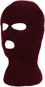 Balaclava intégrale personnalisée à 3 trous pour le ski, masque d'hiver, chapeaux de sport d'extérieur, balaclava noire - Product Image 5