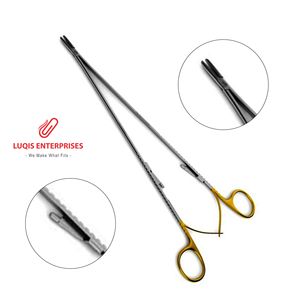 Diethrich Needle Holder <b>Tungsten</b> Carbide 1.0mm Jaw Stainless Steel Surgical Instrument Reusable Autoclavable 16cm - Product Image 1