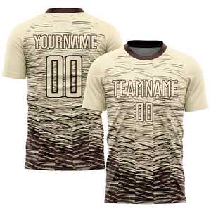 Camisetas de Fútbol Personalizadas de Alta Calidad al por Mayor, Camisetas de Fútbol con Nombre de Equipo Personalizado y Diseño Impreso OEM - Product Image 2