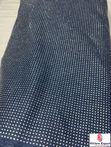 Hot Fix Rhinestone Crystal Mesh Fabric 70 GSM Eco Friendly Lightweight Water Resistant Breathable OEM ODM Custom Fabric - Product Image 1