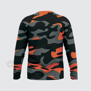 Camiseta de Camuflaje para Hombre, Estampado Digital, Cuello Redondo, Manga Larga, para Caza, Superventas 2026 - Product Image 2