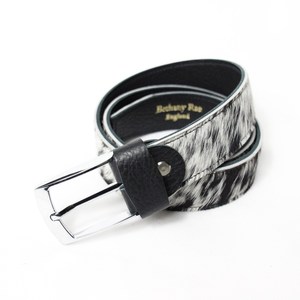 Ceinture en cuir véritable pour homme et femme, ceinture en cuir de vache avec poils, de haute qualité, nouveau style élégant - Product Image 2