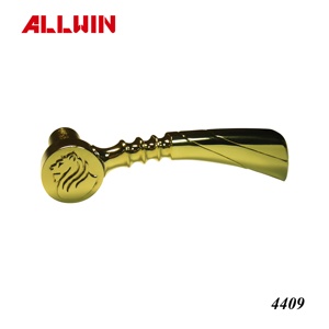 Serrure de porte à levier en laiton de style moderne et poignée de fenêtre en acier à cylindre actif pour usage hôtelier - Product Image 4