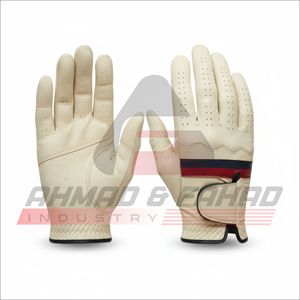 Guantes de Golf Unisex de Cuero Cabretta de Grado Profesional, Transpirables, Antideslizantes, Impermeables, Colores Personalizados, Venta al Por Mayor - Product Image 5