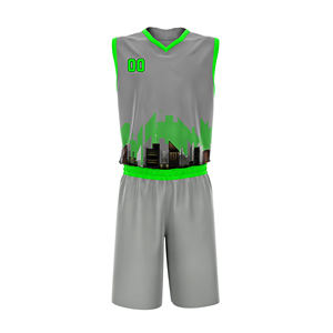 Nouvel ensemble uniforme d'été unisexe grande taille en polyester 100% à séchage rapide, personnalisable, pour entraînement de basketball (maillot sans manches et short) - Vente en gros - Product Image 1