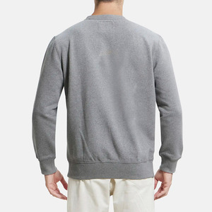 Sweat-shirt en molleton à col rond pour homme, en mélange de coton épais, tendances de la mode moderne, broderie de logo personnalisée, style décontracté - Product Image 4