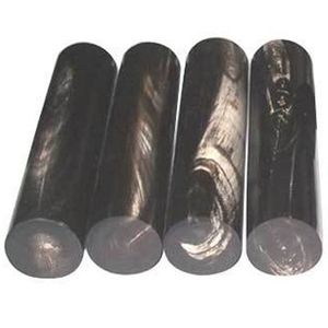 Ensemble de couteaux de cuisine en corne de buffle, manches en bois, pointes en corne massives, faits à la main, couleur noire naturelle - Product Image 6