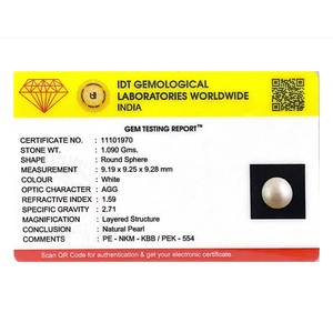 Premium Baroque Freshwater Pearl Loose Gemstone 5.45 Carat for Jewelry Making - Product Image 3