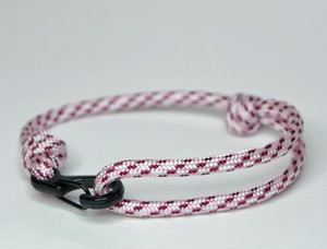 <b>Adjustable</b> Paracord <b>Bracelet</b>: Carabiner Clasp, Nautical Rope Anklet - Product Image 3