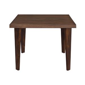 Mesa de Comedor Cuadrada de Madera Maciza Moderna al por Mayor, Mesa de Cocina Minimalista de 4 Plazas con Patas Cónicas para Cafetería y Restaurante - Product Image 5