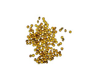 Gema Natural de citrino con facetas redondas, piedra preciosa Natural AAA de buen Color, alta calidad, precio al por mayor, 2,25mm - Product Image 2