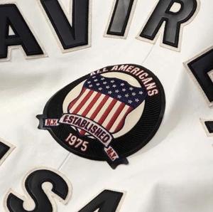 Vestes en cuir Avirex de haute qualité, très vendues, streetwear, chaudes pour l'hiver, imperméables, respirantes, écologiques pour hommes - Product Image 3