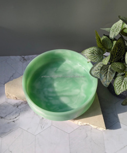 Juego de Tazones y Cucharas de Resina Epoxi Premium, Colección de Tazones y Cucharas Hechas a Mano, Regalo para el Hogar, Decoración, Postres - Product Image 4