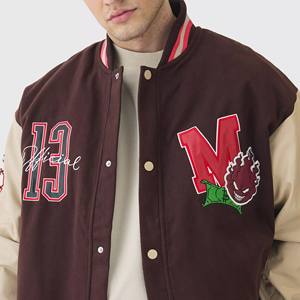 Chaqueta Varsity Premium para Hombre, Chaqueta Universitaria de Moda, Chaqueta Deportiva Elegante - Product Image 4