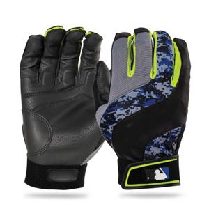 Hot Sale Premium Quality Customized Leather Baseball Batting Gloves <b>Hook</b> Loop Closure Non-Woven Fabric Superior Soft Grip Gloves - Product Image 6