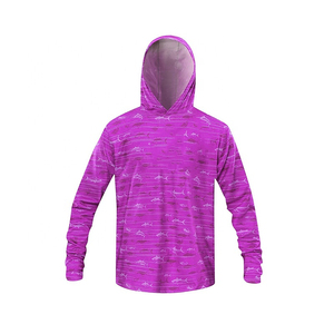 Sweat-shirt à capuche de pêche pour homme, nouvelle conception, sublimation, respirant, imperméable, UPF 50, séchage rapide, léger, manches longues - Product Image 6