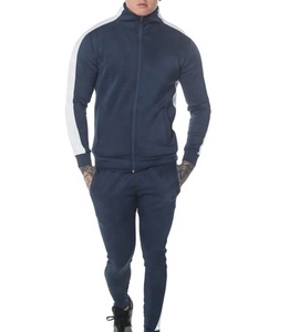 High Quality <b>Men's</b> <b>Turtle</b> <b>Neck</b> Full Front Zip Tracksuit <b>Men's</b> High <b>Neck</b> Zipper Sweatsuit - Product Image 4