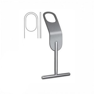 Rétracteur manuel de qualité supérieure à poignée en T Fukuda, instrument chirurgical pour une rétraction précise des tissus dans les procédures orthopédiques générales - Product Image 1