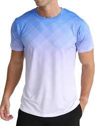 เสื้อยืดออกกำลังกายวิ่งฟิตเนส สตรีทแวร์ผู้ชาย พิมพ์ลายดิจิทัล ผ้าเนื้อแน่น 180 กรัม ระบายอากาศได้ดี แห้งเร็ว เหมาะสำหรับออกกำลังกายในยิมและเล่นกีฬา - Product Image 3