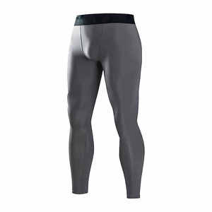 New Arrival <b>Men's</b> Gym Leggings Customized Quick Dry Elastic Training Fitness <b>Tights</b> Casual Solid Comfortable Running <b>Tights</b> - Product Image 5