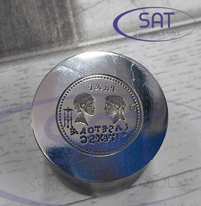 SAT Jewelry Roman Emperoe - Matrices y moldes para fabricación de monedas personalizadas de plata con doble pulido, Arabia Saudita, Nueva York, Malasia - Product Image 2